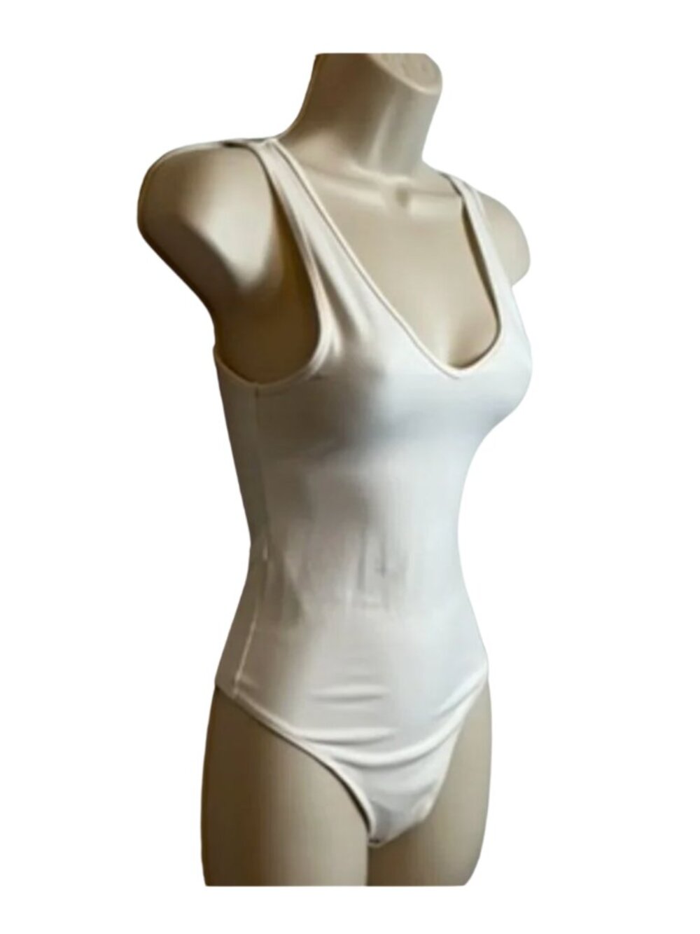 Abercrombie V-Neck Low Cut Bodysuit (XS)